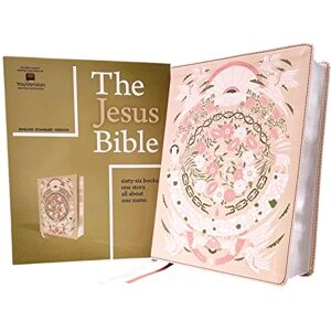 Zondervan The Jesus Bible Artist Edition, ESV, Leathersoft, Peach Floral: English Standard Version, Light Peach Floral, Leathersoft, Sixty-Six Books. One Story. All About One Name., Zondervan The Jesus Bible Artist Edition, ESV, Leathersoft, Peach Floral: English Standard Version, Light Peach Floral, Leathersoft, Sixty-Six Books. One Story. All About One Name.,