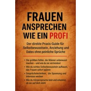 Kurt, Wolf Frauen ansprechen wie ein Profi: Der direkte Praxis-Guide für Selbstbewusstsein, Anziehung und Dates ohne peinliche Sprüche Kurt, Wolf Frauen ansprechen wie ein Profi: Der direkte Praxis-Guide für Selbstbewusstsein, Anziehung und Dates ohne peinliche Sprüche