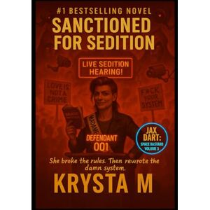 M, Krysta Sanctioned for Sedition: She broke the rules. The rewrote the damn system. (Jax Dart, Space Bastard) M, Krysta Sanctioned for Sedition: She broke the rules. The rewrote the damn system. (Jax Dart, Space Bastard)