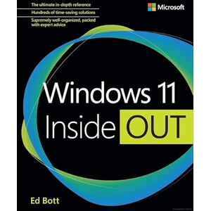 Bott, Ed Windows 11 Inside Out Bott, Ed Windows 11 Inside Out