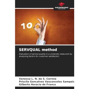 L N Da S Correia, Vanessa SERVQUAL method L N Da S Correia, Vanessa SERVQUAL method