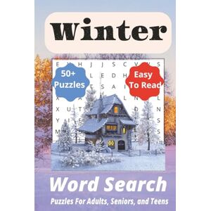 Puzzle Books, ATK Winter Word Search Puzzle Book: Word Searches with Easy-to-Read Print about Winter, Winter Sports, Skiing, and More 6x9 inches, 110 pages 50+ ... for Celebrations, Vacations, and Holidays. Puzzle Books, ATK Winter Word Search Puzzle Book: Word Searches with Easy-to-Read Print about Winter, Winter Sports, Skiing, and More 6x9 inches, 110 pages 50+ ... for Celebrations, Vacations, and Holidays.