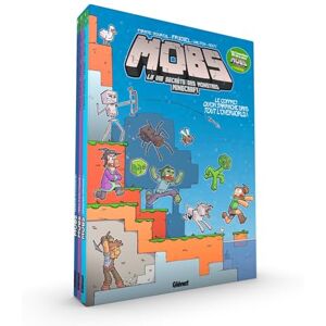 MOBS, La vie secrète des monstres Minecraft Coffret Tomes 01 à 03: Creeper gaffer ! ; Gags à eau risque ! ; Humour évocateur. + 1 poster MOBS, La vie secrète des monstres Minecraft Coffret Tomes 01 à 03: Creeper gaffer ! ; Gags à eau risque ! ; Humour évocateur. + 1 poster