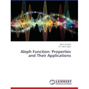 Solanki, Nancy Aleph Function: Properties and Their Applications Solanki, Nancy Aleph Function: Properties and Their Applications