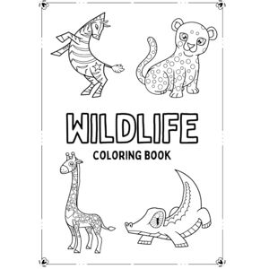 Barbierri, Drew Wildlife Coloring Book Barbierri, Drew Wildlife Coloring Book