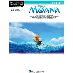 Various Hal Leonard Instrumental Play-Along: Moana Flute (Book/Online Audio) (Includes Online Access Code): Instrumental Play-Along from the Motion Picture Soundtrack Various Hal Leonard Instrumental Play-Along: Moana Flute (Book/Online Audio) (Includes Online Access Code): Instrumental Play-Along from the Motion Picture Soundtrack