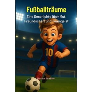 Schäfer, F. Fußballträume – Eine Geschichte über Mut, Freundschaft und Teamgeist: Ein Fußballbuch für 7-, 8-, 9-, 10- und 11-jährige Kinder über Mut, Freundschaft, Teamgeist und den Glauben an sich selbst Schäfer, F. Fußballträume – Eine Geschichte über Mut, Freundschaft und Teamgeist: Ein Fußballbuch für 7-, 8-, 9-, 10- und 11-jährige Kinder über Mut, Freundschaft, Teamgeist und den Glauben an sich selbst