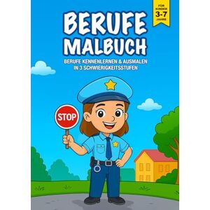Verlag, ARTALANTA Berufe Malbuch: 36 kreative Ausmalbilder in 3 Schwierigkeitsstufen – Spielerisch Berufe kennenlernen für Kinder ab 3 Jahren ideal für Kindergarten, Vorschule, Geburtstagsgeschenk (ARTALANTA Classic) Verlag, ARTALANTA Berufe Malbuch: 36 kreative Ausmalbilder in 3 Schwierigkeitsstufen – Spielerisch Berufe kennenlernen für Kinder ab 3 Jahren ideal für Kindergarten, Vorschule, Geburtstagsgeschenk (ARTALANTA Classic)