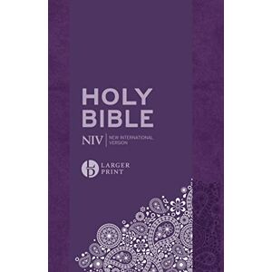 International Version, New NIV Larger Print Personal Purple Soft-Tone Bible, (readable 8.5pt text) International Version, New NIV Larger Print Personal Purple Soft-Tone Bible, (readable 8.5pt text)