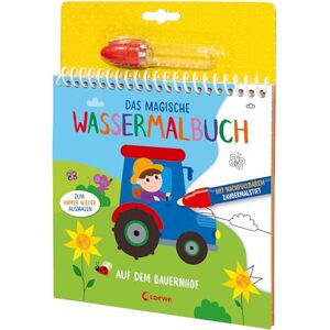 Das magische Wassermalbuch Auf dem Bauernhof: Male die tollen Motive mit dem enthaltenen Zaubermalstift immer wieder aus Das magische Wassermalbuch Auf dem Bauernhof: Male die tollen Motive mit dem enthaltenen Zaubermalstift immer wieder aus
