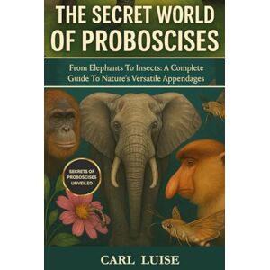 LUISE, CARL THE SECRET WORLD OF PROBOSCISES: From Elephants To Insects: A Complete Guide To Nature’s Versatile Appendages LUISE, CARL THE SECRET WORLD OF PROBOSCISES: From Elephants To Insects: A Complete Guide To Nature’s Versatile Appendages