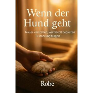 Robe Wenn der Hund geht: Trauer verstehen, würdevoll begleiten, Erinnerung tragen Robe Wenn der Hund geht: Trauer verstehen, würdevoll begleiten, Erinnerung tragen