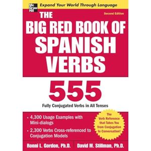 GORDON The Big Red Book of Spanish Verbs, Second Edition (NTC FOREIGN LANGUAGE) GORDON The Big Red Book of Spanish Verbs, Second Edition (NTC FOREIGN LANGUAGE)