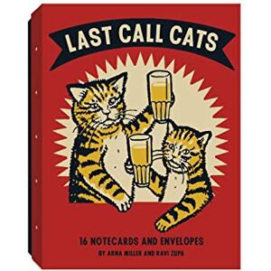 Miller, Arna Last Call Cats Notecards Miller, Arna Last Call Cats Notecards