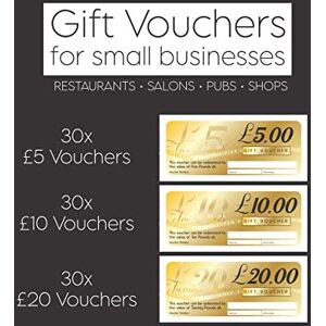 Publishing, Herbert Gift Vouchers for Small Businesses Restaurants, Salons, Pubs, Shops, Barbers: Voucher Book of £5, £10 and £20 Gift Vouchers for Customers to Redeem in their Business Publishing, Herbert Gift Vouchers for Small Businesses Restaurants, Salons, Pubs, Shops, Barbers: Voucher Book of £5, £10 and £20 Gift Vouchers for Customers to Redeem in their Business