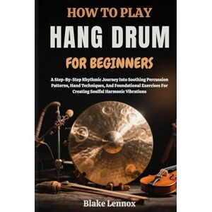 Lennox, Blake HOW TO PLAY HANG DRUM FOR BEGINNERS: A Step-By-Step Rhythmic Journey Into Soothing Percussion Patterns, Hand Techniques, And Foundational Exercises For Creating Soulful Harmonic Vibrations Lennox, Blake HOW TO PLAY HANG DRUM FOR BEGINNERS: A Step-By-Step Rhythmic Journey Into Soothing Percussion Patterns, Hand Techniques, And Foundational Exercises For Creating Soulful Harmonic Vibrations