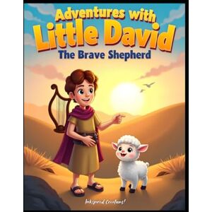 Majumdar, Mr. Soumeen Adventures with Little David: The Brave Shepherd: A story based children coloring book (Adventures with Little David "A Story of Faith Over Fear" Bible Story & Coloring Series for Kids) Majumdar, Mr. Soumeen Adventures with Little David: The Brave Shepherd: A story based children coloring book (Adventures with Little David "A Story of Faith Over Fear" Bible Story & Coloring Series for Kids)