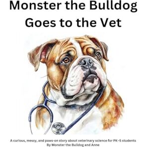 Monster Cable the Bulldog Goes to the Vet Monster Cable the Bulldog Goes to the Vet