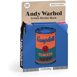 Mudpuppy Andy Warhol Crinkle Fabric Stroller Book Mudpuppy Andy Warhol Crinkle Fabric Stroller Book