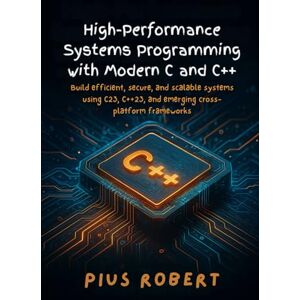 Robert, Pius High-Performance Systems Programming with Modern C and C++: Build efficient, secure, and scalable systems using C23, C++23, and emerging cross-platform frameworks. Robert, Pius High-Performance Systems Programming with Modern C and C++: Build efficient, secure, and scalable systems using C23, C++23, and emerging cross-platform frameworks.