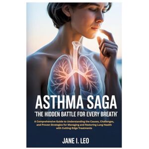 Leo, Jane I. Asthma Saga: The Hidden Battle for Every Breath: A Comprehensive Guide to Understanding the Causes, Challenges, and Proven Strategies for Managing ... ... Lung Health with Cutting-Edge Treatments Leo, Jane I. Asthma Saga: The Hidden Battle for Every Breath: A Comprehensive Guide to Understanding the Causes, Challenges, and Proven Strategies for Managing ... ... Lung Health with Cutting-Edge Treatments