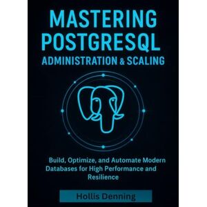 Denning, Hollis Mastering PostgreSQL Administration & Scaling: Build, Optimize, and Automate Modern Databases for High Performance and Resilience Denning, Hollis Mastering PostgreSQL Administration & Scaling: Build, Optimize, and Automate Modern Databases for High Performance and Resilience