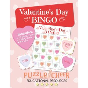 Bishop, Ann K Valentine’s Day Bingo BOOK: Conversation Heart Game for Kid’s Party and Classroom Activity Center Bishop, Ann K Valentine’s Day Bingo BOOK: Conversation Heart Game for Kid’s Party and Classroom Activity Center