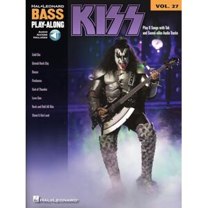 Various Bass Guitar Play Along Volume 27 Kiss Bgtr Tab Bk/Cd: Bass Play-Along Volume 27 (Hal Leonard Bass Play-Along) Various Bass Guitar Play Along Volume 27 Kiss Bgtr Tab Bk/Cd: Bass Play-Along Volume 27 (Hal Leonard Bass Play-Along)