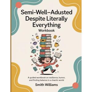 Williams, Smith Semi-Well-Adjusted Despite Literally Everything Workbook: A Guided Workbook on Resilience, Humor, and Finding Balance in a Chaotic World Williams, Smith Semi-Well-Adjusted Despite Literally Everything Workbook: A Guided Workbook on Resilience, Humor, and Finding Balance in a Chaotic World