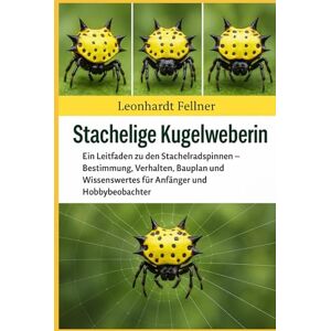 Fellner, Leonhardt Stachelige Kugelweberin: Ein Leitfaden zu den Stachelradspinnen – Bestimmung, Verhalten, Bauplan und Wissenswertes für Anfänger und Hobbybeobachter Fellner, Leonhardt Stachelige Kugelweberin: Ein Leitfaden zu den Stachelradspinnen – Bestimmung, Verhalten, Bauplan und Wissenswertes für Anfänger und Hobbybeobachter