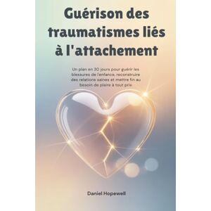 Hopewell, Daniel Guérison des traumatismes liés à l'attachement: Un plan en 30 jours pour guérir les blessures de l'enfance, reconstruire des relations saines et mettre fin au besoin de plaire à tout prix Hopewell, Daniel Guérison des traumatismes liés à l'attachement: Un plan en 30 jours pour guérir les blessures de l'enfance, reconstruire des relations saines et mettre fin au besoin de plaire à tout prix