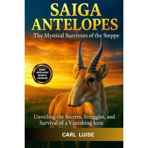 LUISE, CARL SAIGA ANTELOPES: The Mystical Survivors of the Steppe.: Unveiling the Secrets, Struggles, and Survival of a Vanishing Icon LUISE, CARL SAIGA ANTELOPES: The Mystical Survivors of the Steppe.: Unveiling the Secrets, Struggles, and Survival of a Vanishing Icon