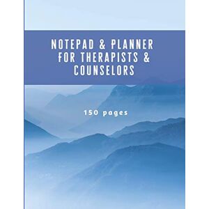 Planners, Wise Mind Notepad & Planner For Therapists & Counselors: 150 Pages Planners, Wise Mind Notepad & Planner For Therapists & Counselors: 150 Pages