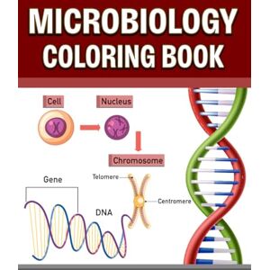 Publication, Snjezuli Microbiology Coloring Book: Microbiology coloring book featuring cell anatomy microbial structures pathogen system diagrams for study and learning Publication, Snjezuli Microbiology Coloring Book: Microbiology coloring book featuring cell anatomy microbial structures pathogen system diagrams for study and learning