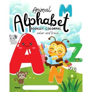 Jones, R Animal Alphabet Coloring Booklet And Trace Jones, R Animal Alphabet Coloring Booklet And Trace
