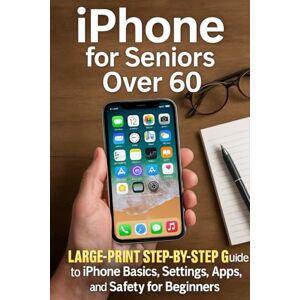 Taylor iPhone for Seniors Over 60: Large‑Print Step‑by‑Step Guide to iPhone Basics, Settings, Apps, and Safety for Beginners: An easy, frustration-free iPhone user guide with clear instructions Taylor iPhone for Seniors Over 60: Large‑Print Step‑by‑Step Guide to iPhone Basics, Settings, Apps, and Safety for Beginners: An easy, frustration-free iPhone user guide with clear instructions