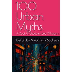 Baron von Sachsen, Gerardus 100 Urban Myths: A Book of Shadows and Whispers Baron von Sachsen, Gerardus 100 Urban Myths: A Book of Shadows and Whispers