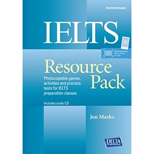 Marks, Jon IELTS Resource Pack: Photocopiable games, activities and practice tests for IELTS preparation classes. Teacher's Resource Book with digital extras (DELTA Exam Preparation) Marks, Jon IELTS Resource Pack: Photocopiable games, activities and practice tests for IELTS preparation classes. Teacher's Resource Book with digital extras (DELTA Exam Preparation)