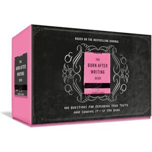 Jones, Sharon The Burn After Writing Deck: 100 Questions for Exploring Your Truth and Sharing It If You Dare Jones, Sharon The Burn After Writing Deck: 100 Questions for Exploring Your Truth and Sharing It If You Dare