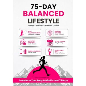 Enigma, Elara 75-Day Balanced Lifestyle Journal: Fitness & Wellness Tracker for Women Workouts, Meals, Sleep, Energy, Mood & Self‑Care in One Balanced System Enigma, Elara 75-Day Balanced Lifestyle Journal: Fitness & Wellness Tracker for Women Workouts, Meals, Sleep, Energy, Mood & Self‑Care in One Balanced System