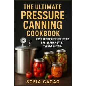 Cacao, Sofia The Ultimate Pressure Canning Cookbook: Easy Recipes for Perfectly Preserved Meats, Veggies & More (All-American Flavors by Sofia Cacao) Cacao, Sofia The Ultimate Pressure Canning Cookbook: Easy Recipes for Perfectly Preserved Meats, Veggies & More (All-American Flavors by Sofia Cacao)
