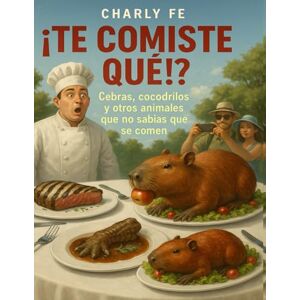 Fe, Charly ¡Te comiste qué?!: Cebras,cocodrilos y otros animales que no sabias que se comen (Sabores del Mundo Sin Reglas – Charly Fe) Fe, Charly ¡Te comiste qué?!: Cebras,cocodrilos y otros animales que no sabias que se comen (Sabores del Mundo Sin Reglas – Charly Fe)