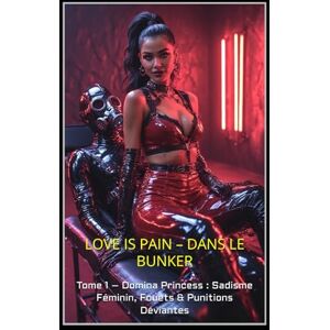 De Witte, Sophie LOVE IS PAIN DANS LE BUNKER: Tome 1 – Domina Princess : Sadisme Féminin, Fouets & Punitions Déviantes De Witte, Sophie LOVE IS PAIN DANS LE BUNKER: Tome 1 – Domina Princess : Sadisme Féminin, Fouets & Punitions Déviantes