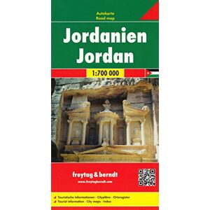 Freytag & Berndt Jordan f&b (+r): Wegenkaart 1:700 000 Freytag & Berndt Jordan f&b (+r): Wegenkaart 1:700 000