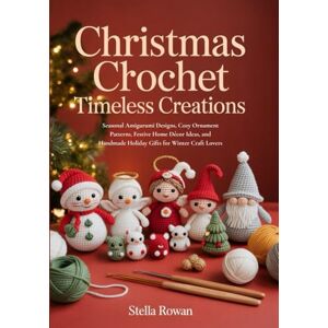 Rowan, Stella Christmas Crochet Timeless Creations: Seasonal Amigurumi Designs, Cozy Ornament Patterns, Festive Home Décor Ideas, and Handmade Holiday Gifts for Winter Craft Lovers Rowan, Stella Christmas Crochet Timeless Creations: Seasonal Amigurumi Designs, Cozy Ornament Patterns, Festive Home Décor Ideas, and Handmade Holiday Gifts for Winter Craft Lovers
