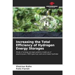 Kuhn, Vinícius Increasing the Total Efficiency of Hydrogen Energy Storages: Study of energy storage systems made up of electrolyzers, PEM-type fuel cells and metal hydrides Kuhn, Vinícius Increasing the Total Efficiency of Hydrogen Energy Storages: Study of energy storage systems made up of electrolyzers, PEM-type fuel cells and metal hydrides