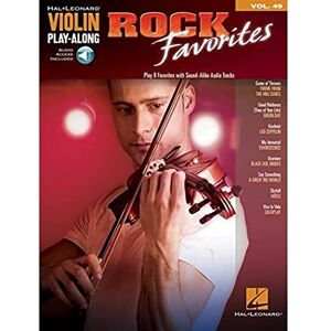 Various Violin Play-Along Volume 49: Rock Favorites (Hal Leonard Violin Play-Along) (Includes Online Access Code) (Hal Leonard Violin Play-Along, 49) Various Violin Play-Along Volume 49: Rock Favorites (Hal Leonard Violin Play-Along) (Includes Online Access Code) (Hal Leonard Violin Play-Along, 49)