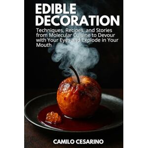 Cesarino, Camilo Edible Decoration: Techniques, Recipes, and Stories from Molecular Cuisine to Devour with Your Eyes and Explode in Your Mouth (Raw and Unfiltered) Cesarino, Camilo Edible Decoration: Techniques, Recipes, and Stories from Molecular Cuisine to Devour with Your Eyes and Explode in Your Mouth (Raw and Unfiltered)