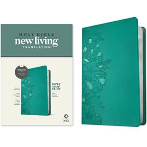 Tyndale NLT Super Giant Print Bible, Filament Enabled Edition (Red Letter, Leatherlike, Peony Rich Teal) Tyndale NLT Super Giant Print Bible, Filament Enabled Edition (Red Letter, Leatherlike, Peony Rich Teal)