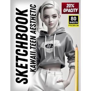 Khajeb, Mr Kamal Sketchbook: Kawaii Teen Aesthetic – Fashion-Inspired Drawing Practice for Artists (80 Sheets, 20% Opacity): Trace, Practice, and Refine Stylish Teen ... Looks in a Soft Shaded Manga-Inspired Style Khajeb, Mr Kamal Sketchbook: Kawaii Teen Aesthetic – Fashion-Inspired Drawing Practice for Artists (80 Sheets, 20% Opacity): Trace, Practice, and Refine Stylish Teen ... Looks in a Soft Shaded Manga-Inspired Style